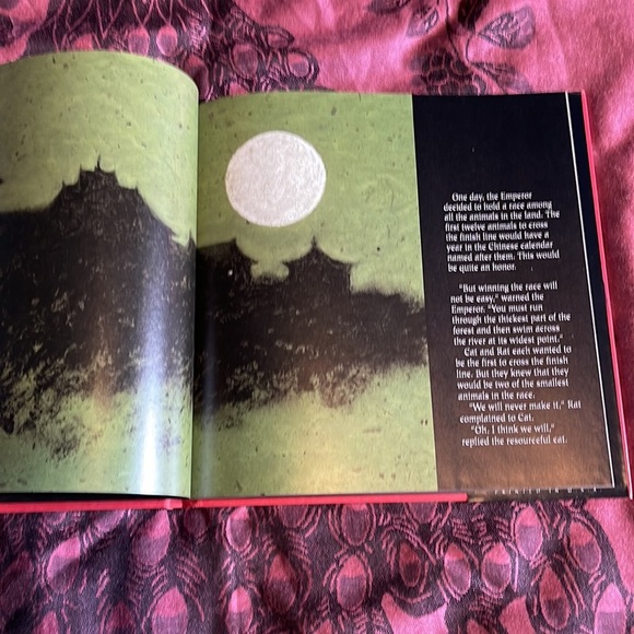Vintage 90's Children's Book Cat and Rat: The Legend of the Chinese Zodiac 1995 - Picture 5 of 7